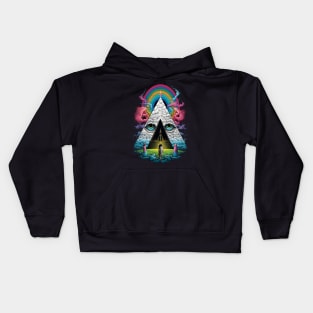 Psychedelic Echoes - Pink Floyd Tribute Kids Hoodie